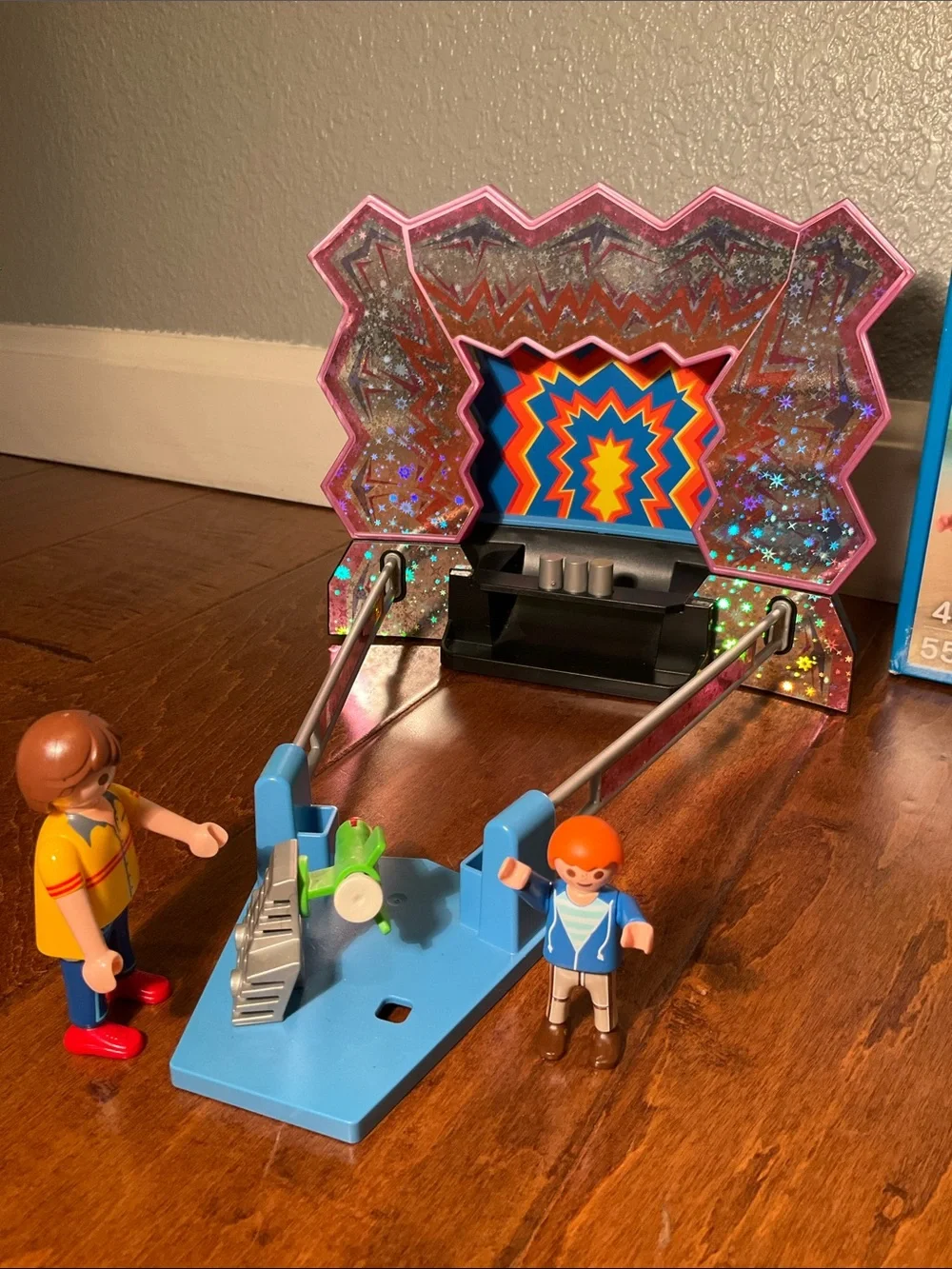 Playmobil Summer Fun Kids Carnival Ride Playset - Pink/Blue
